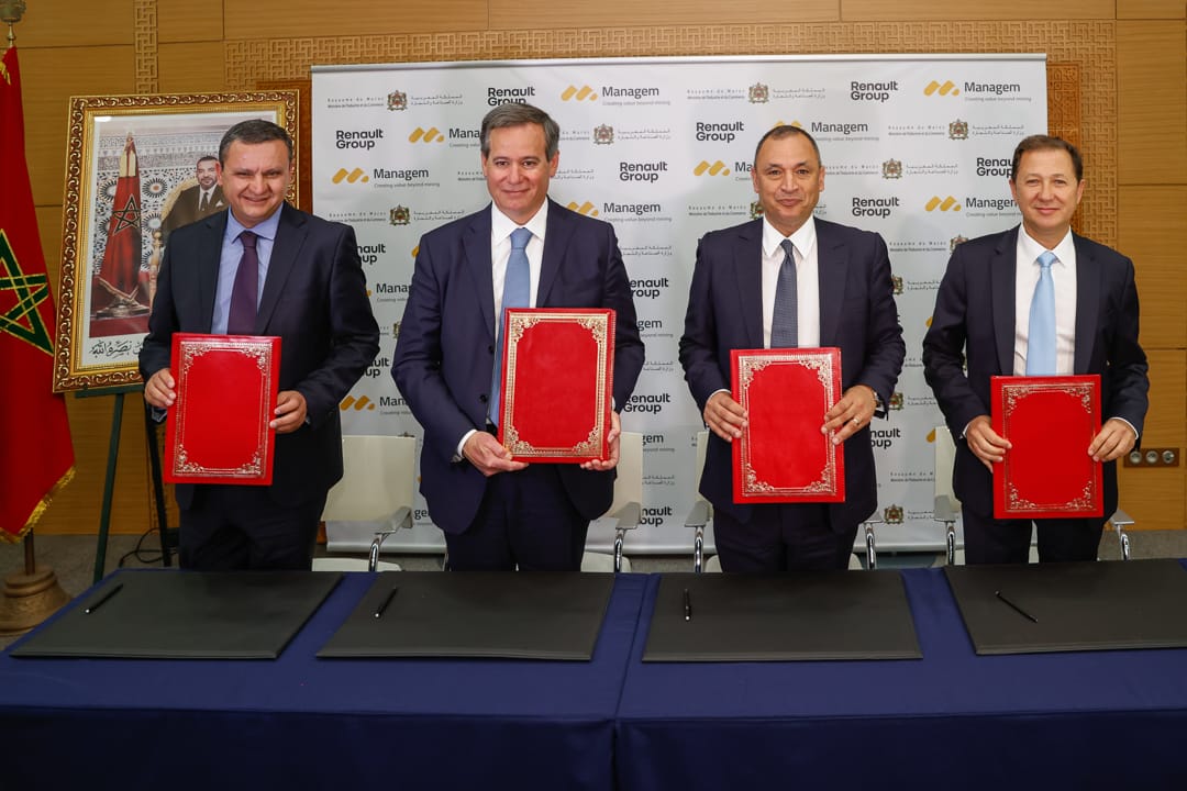 Industrie automobile: Renault Group signe une convention d’approvisionnement avec Managem